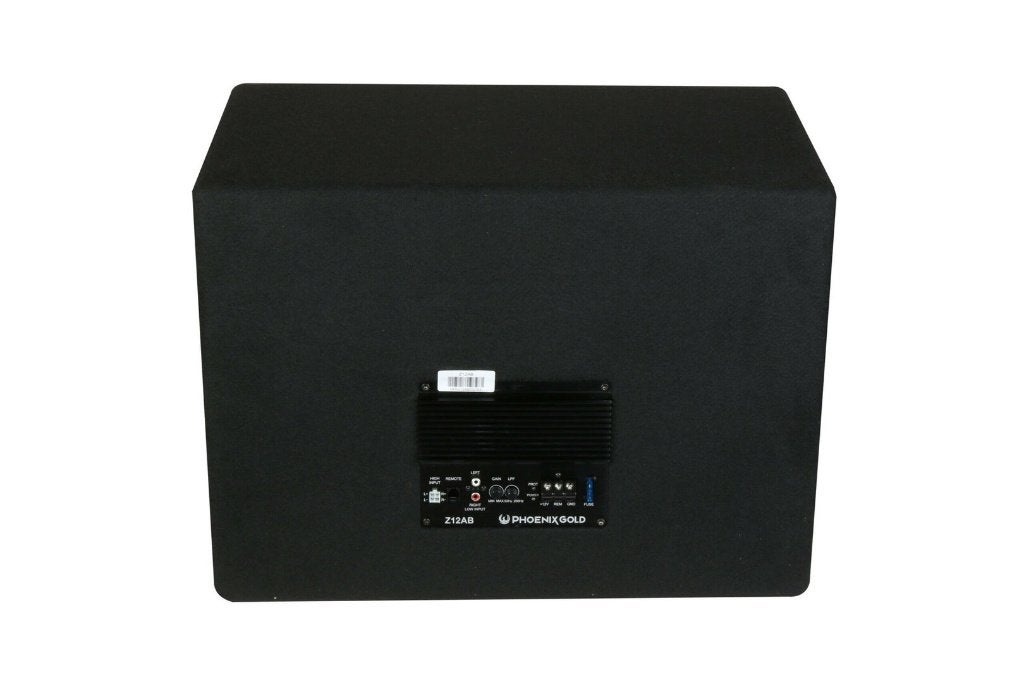 Phoenix Gold Z10AB Active ported subwoofer 10 inch + kabels, Hifi-Focus, Aalsmeerderweg 173 1432 CL, Aalsmeer, Nieuw, Ophalen of Verzenden