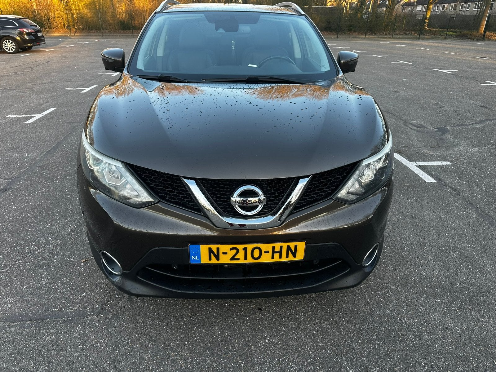 Nissan Qashqai 1.2 Dig-t 85KW 2WD CVT 2014 Bruin, Auto's, 4 cilinders, Bruin, Leder, 115 pk