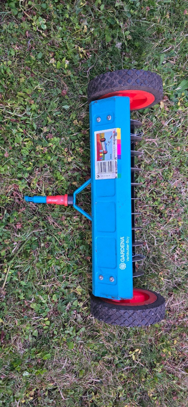 Gardena Verticuteerboy - Handmatige Verticuteermachine, Tuin en Terras, Ophalen of Verzenden, Gebruikt, Gardena