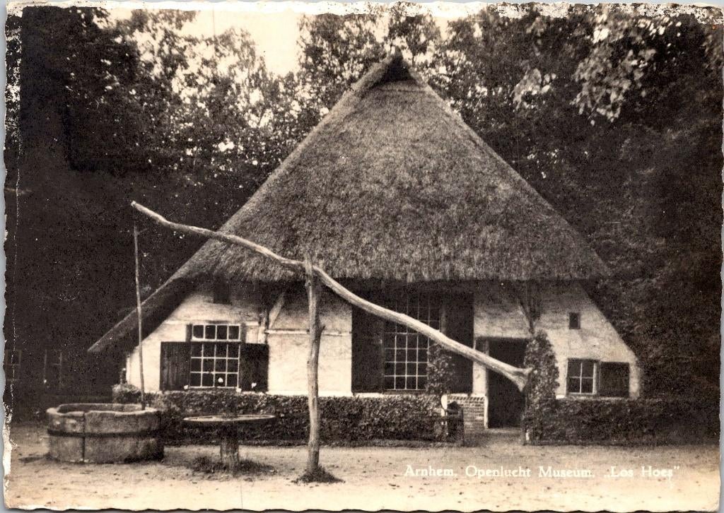 Openlucht Museum Arnhem - 8 ansichtkaarten jaren 60, Verzenden, 1960 tot 1980, Gelopen, Gelderland