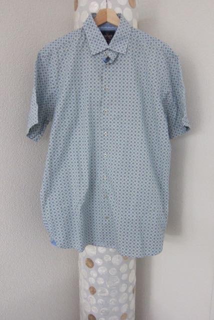 Bartlett blouse overhemd met retro bollen l, Kleding | Heren, Overige kleuren, Bartlett, Zo goed als nieuw, Merkfreak