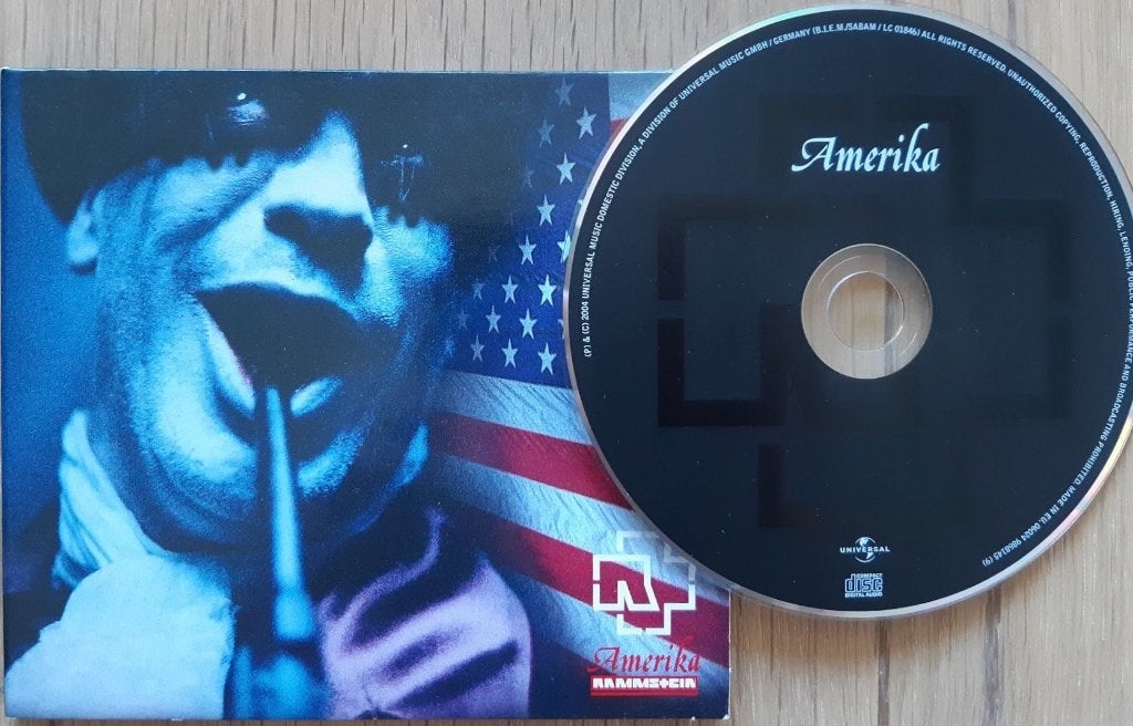 RARAMMSTEIN - Amerika ( maxi CD; 8 tracks ), Ophalen of Verzenden, Zo goed als nieuw, Metal, Digipak