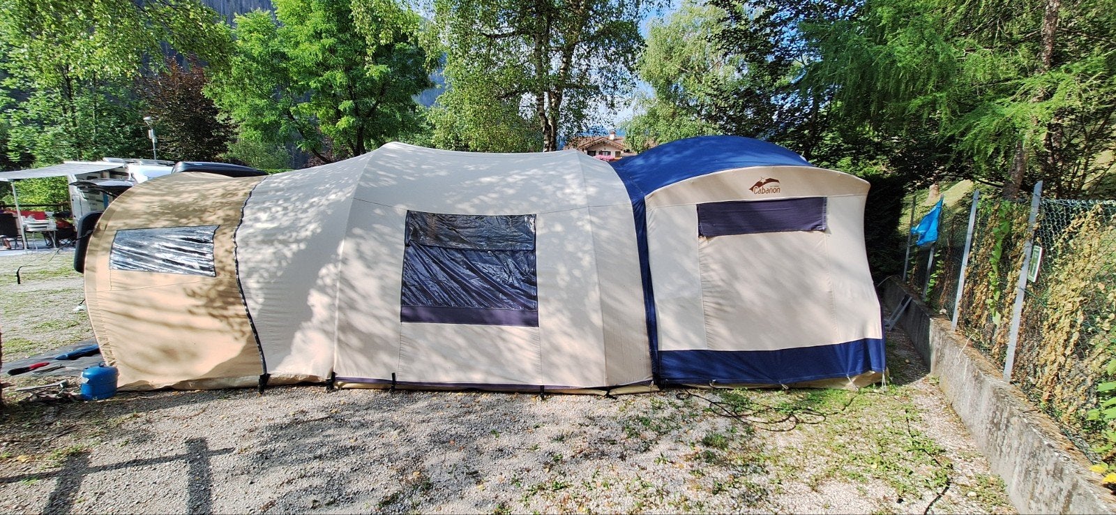 Cabanon Columbia De Luxe vouwwagen, Ophalen, Gebruikt, Tot en met 6