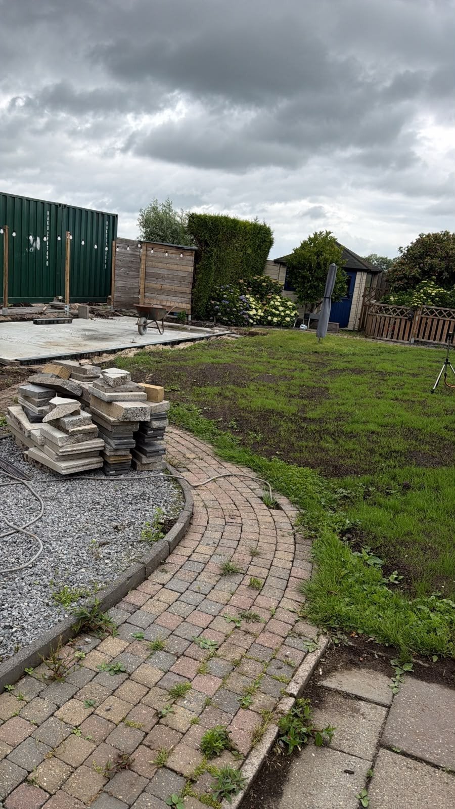 Gratis koppelstones 6m2 maat 10 bij 10, Ophalen of Verzenden, Beton, Klinkers