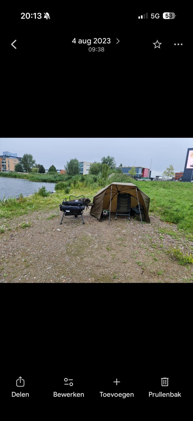 Fox Brolly met Overwrap, Ophalen of Verzenden, Overige typen