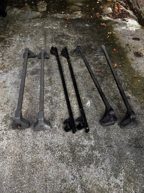 Thule dakdrager Volvo V70 / XC70/ Opel en Mitshubishi, Auto diversen, Ophalen, Gebruikt