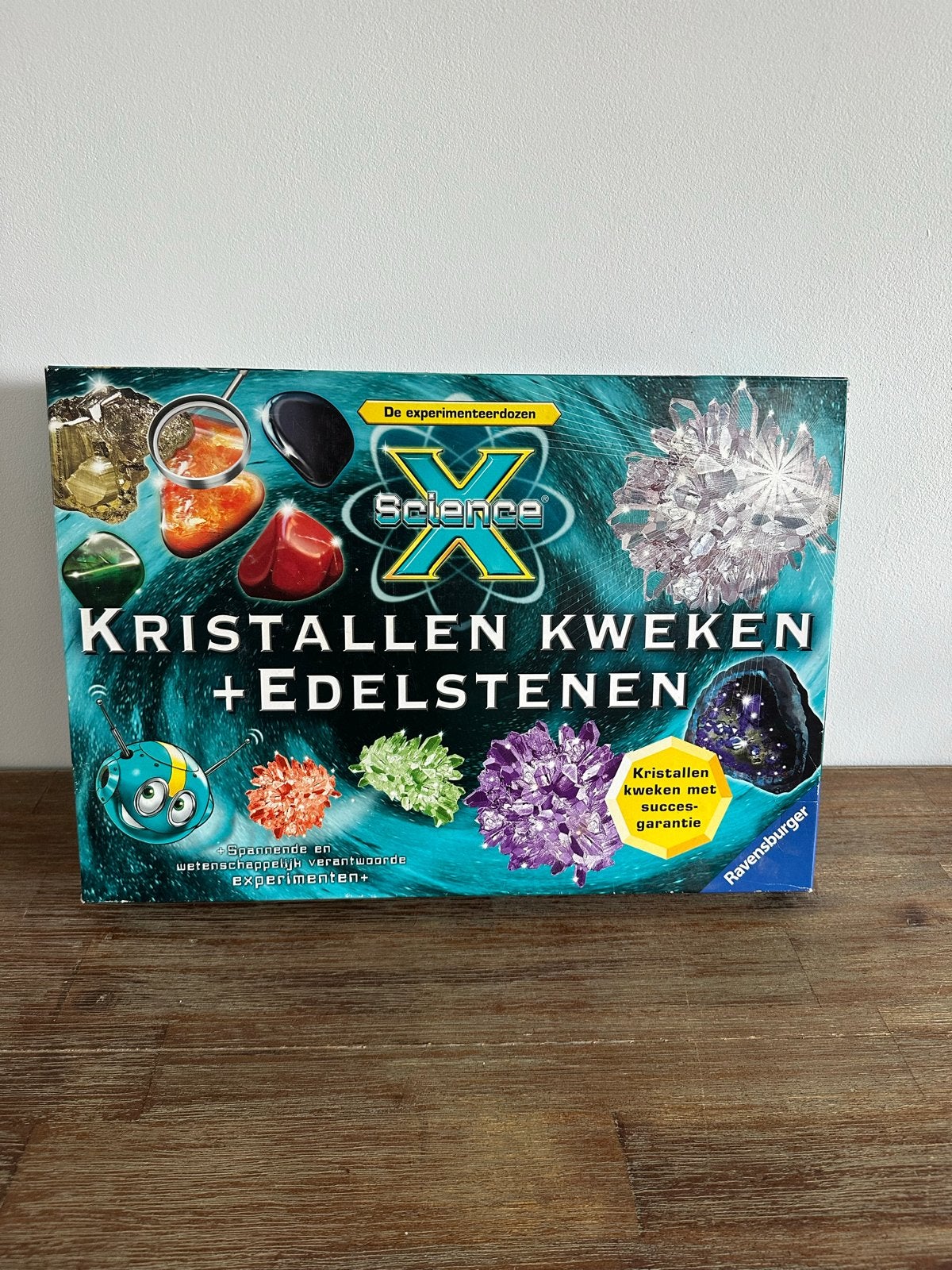 Ravensburger Science X Kristallen Kweken + Edelstenen, Ophalen of Verzenden, Zo goed als nieuw, Ontdekken