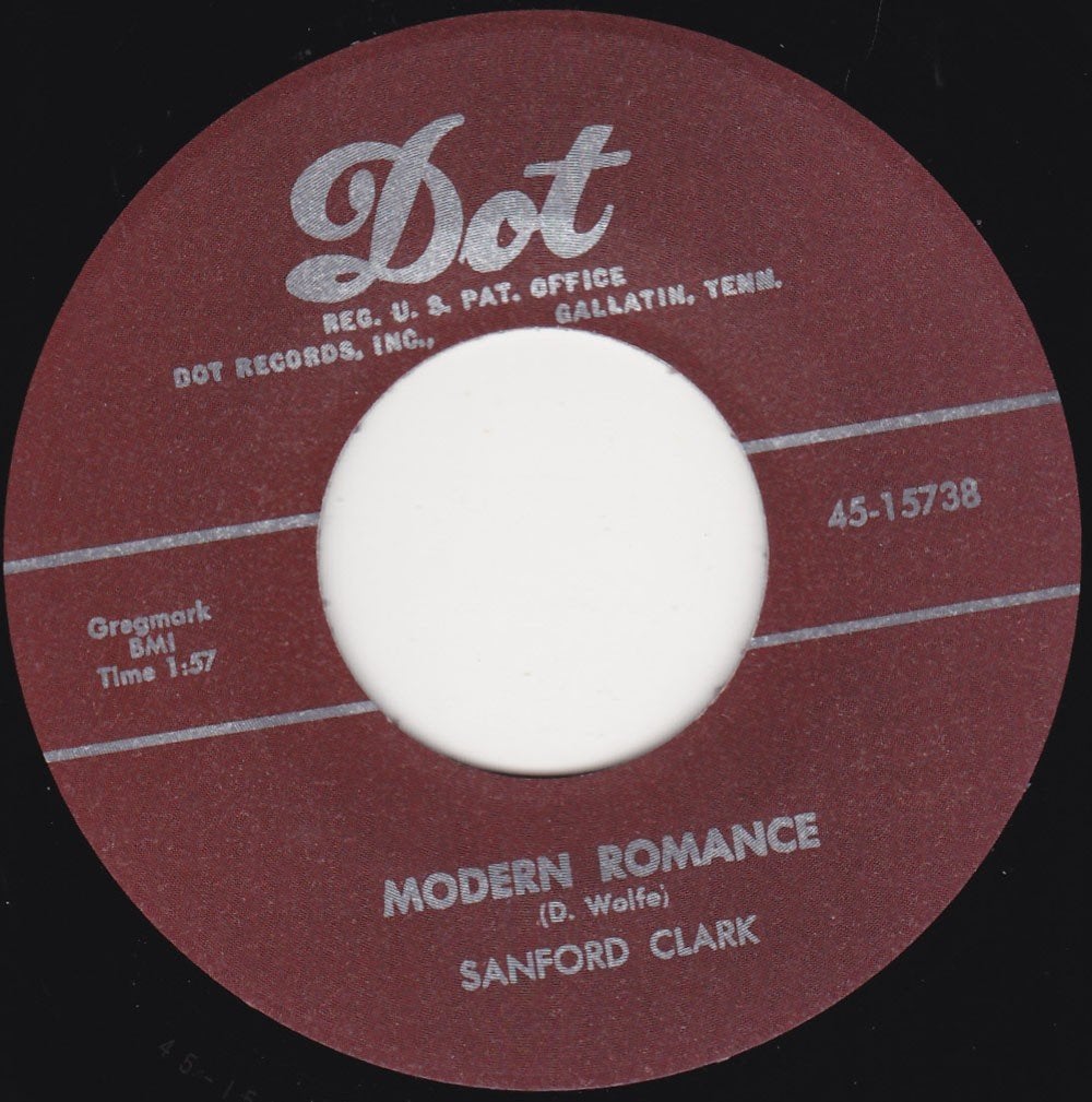 Sanford Clark - Modern Romance 7" ( rockabilly ), Ophalen of Verzenden, Nieuw in verpakking, 7 inch, Pop