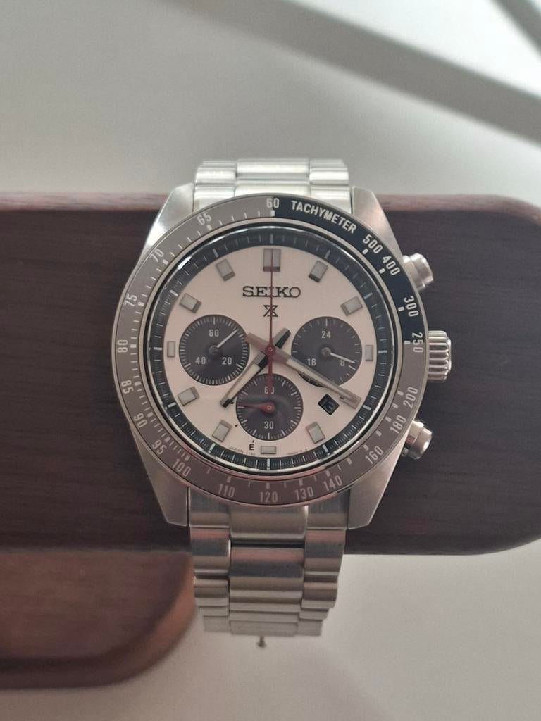 Seiko SSC911 Speedtimer, Sieraden, Tassen en Uiterlijk, Horloges | Heren, Ophalen of Verzenden, Zo goed als nieuw, Staal, Seiko