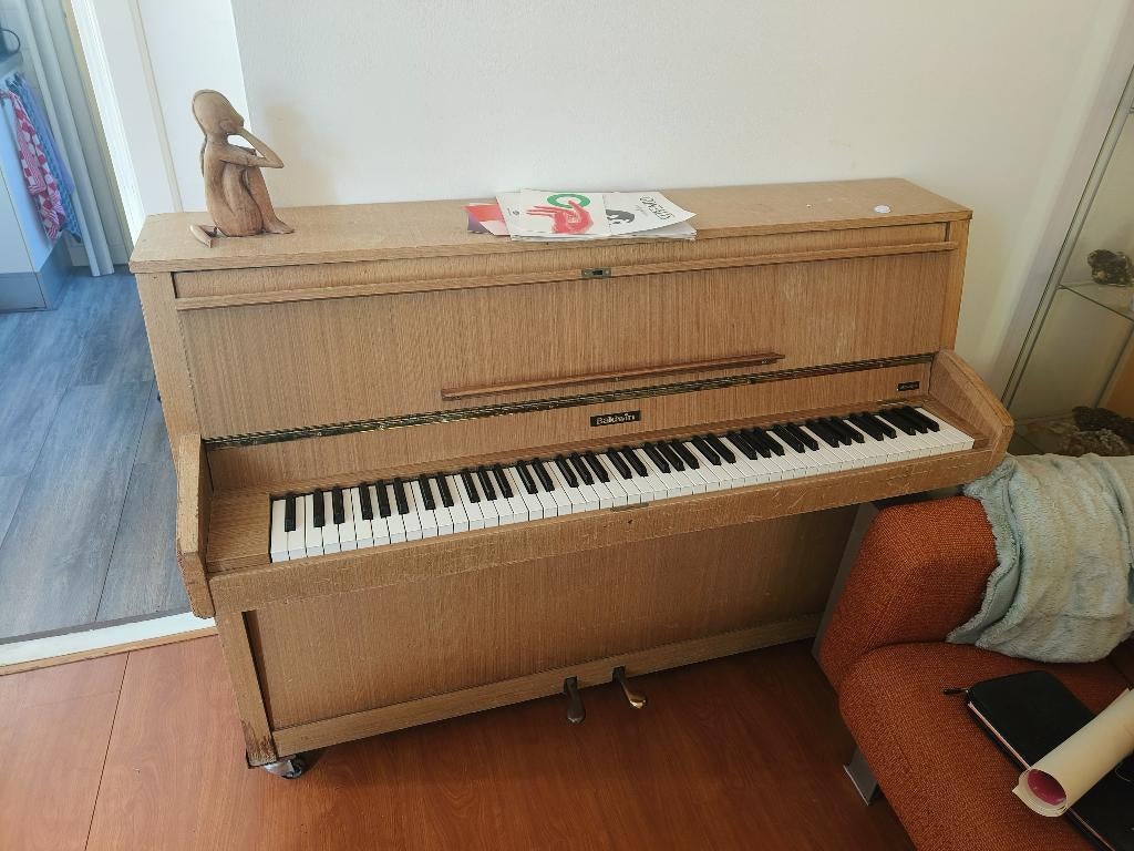Baldwin Monarch piano, Muziek en Instrumenten, Piano's, Gebruikt, Piano, Bruin, Ophalen