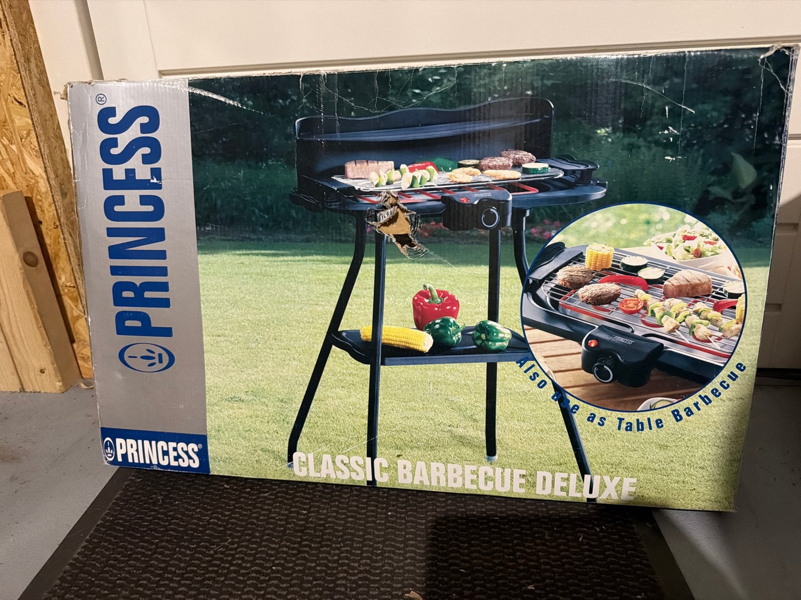 Princess Classic Barbecue Deluxe - Elektrische BBQ, Ophalen, Gebruikt