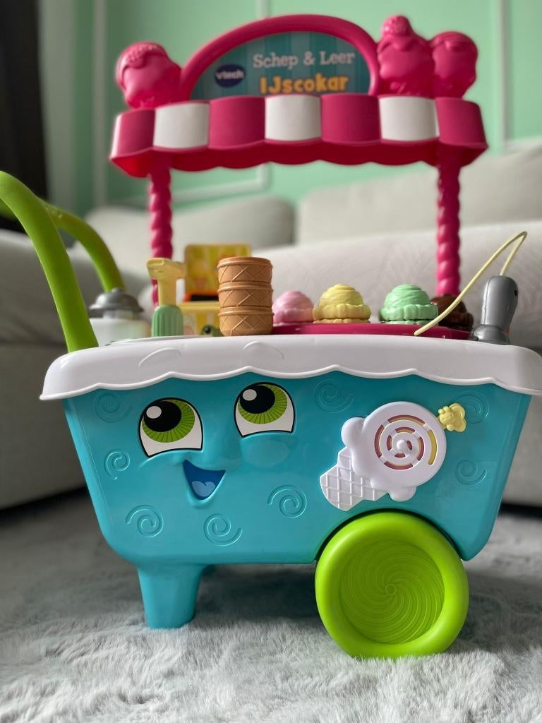 VTech Scoop & Learn Ice cart toy, Ophalen, Speelset