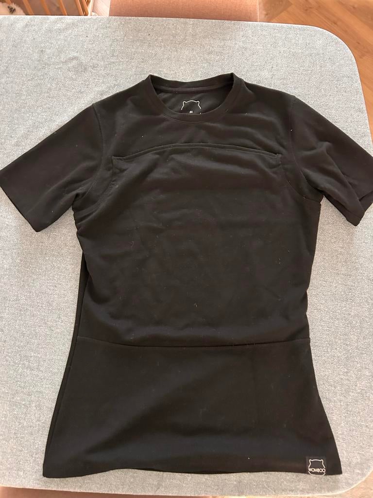 Womboo Buidelshirt Zwart - Maat M, Ophalen of Verzenden, Zo goed als nieuw, Zwart