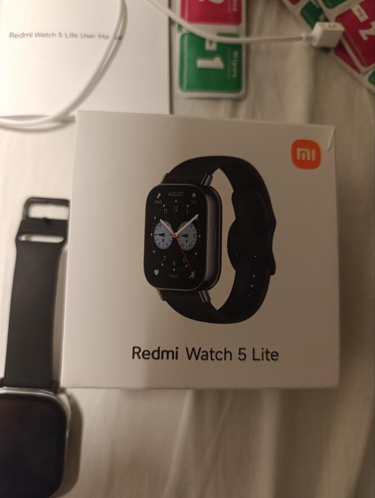 Redmi Watch Lite User Manual, Zwart, Nieuw, Ophalen of Verzenden, Waterdicht