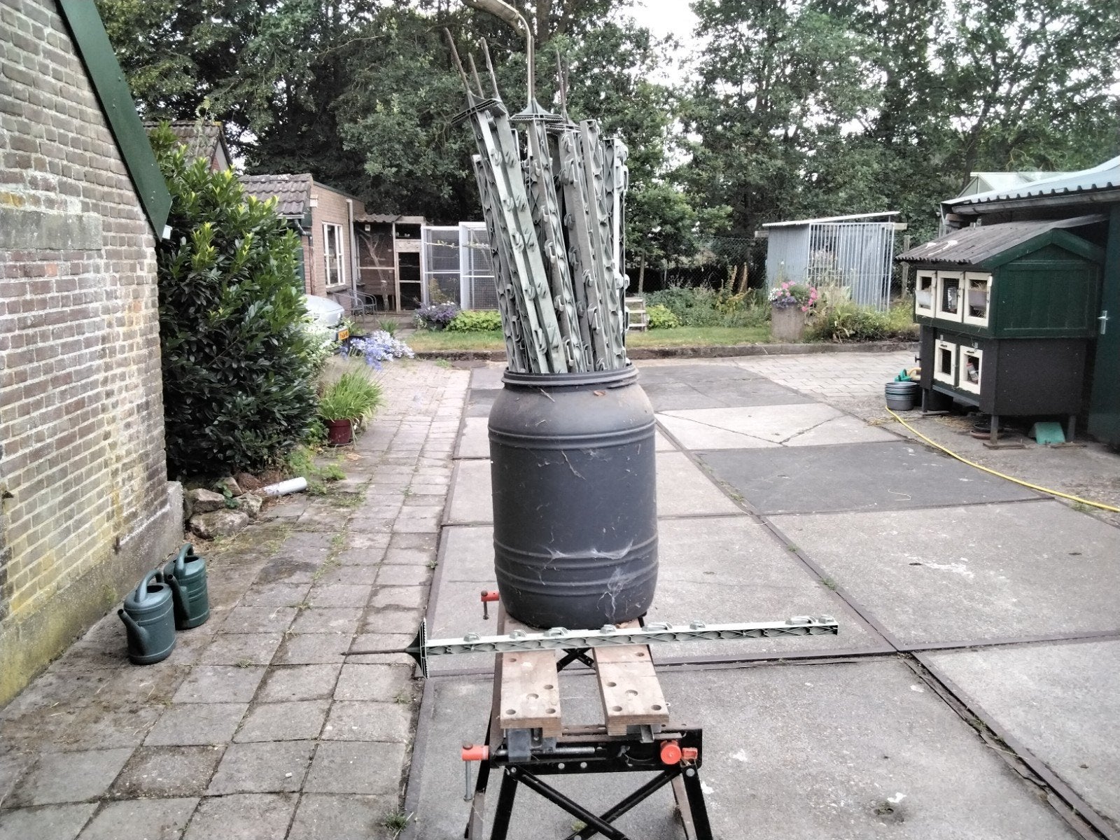 Kunststof stroompaaltjes/prikpaaltjes weide