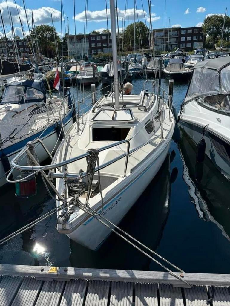 Stabiele zeilboot Jaguar 25, Watersport en Boten, Kajuitzeilboten en Zeiljachten, Ophalen, Gebruikt, Polyester, Diesel