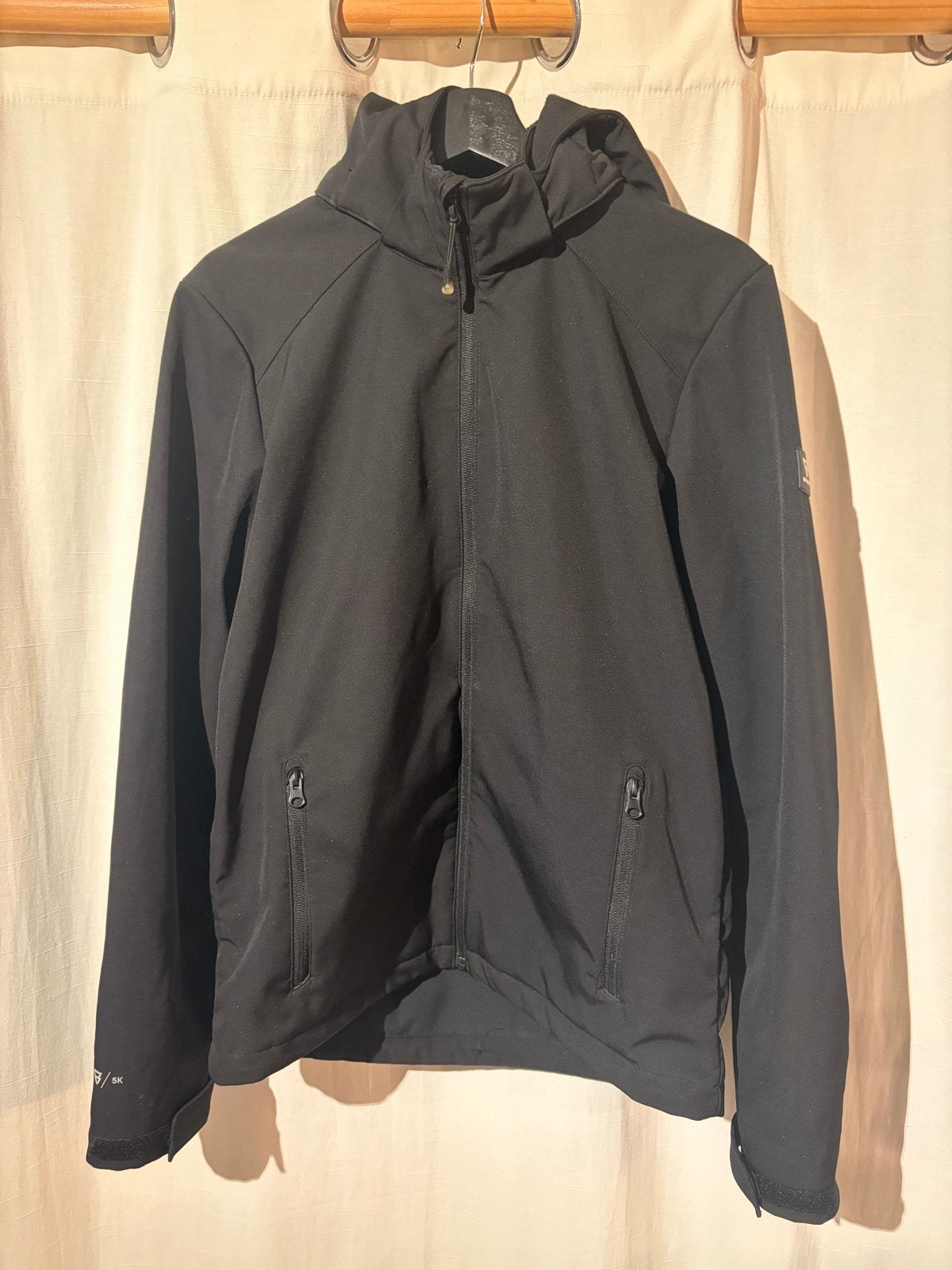 Brunotti Softshell Jas Zwart Maat 176, Ophalen of Verzenden, Zo goed als nieuw, Overige maten, Zwart