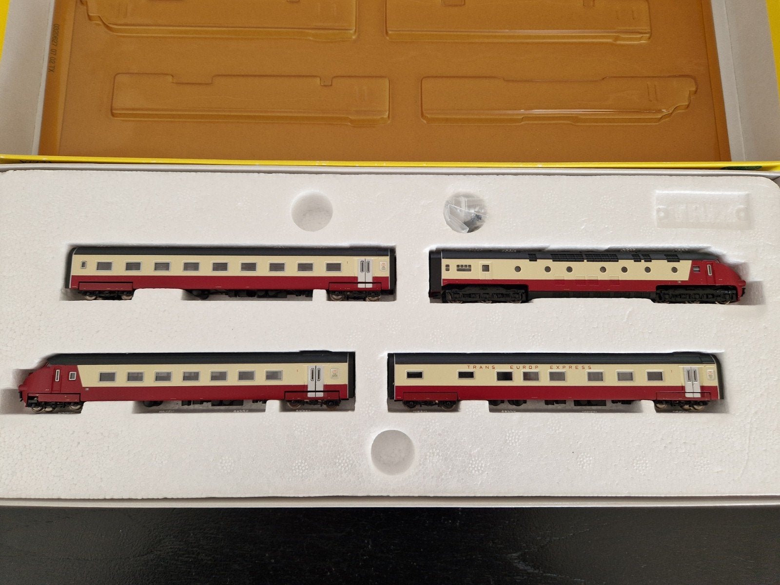 Mintrix TEE Dieseltreinstel 4-delig OVP 12224, Treinset, Gelijkstroom, Trix, Analoog
