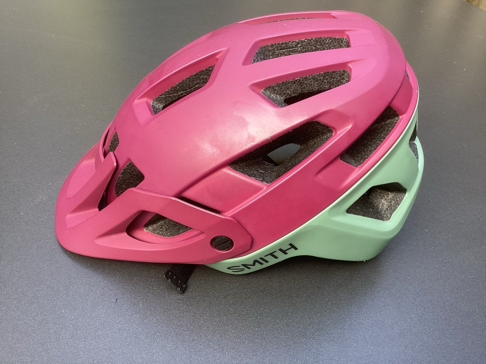 Smith Engage MIPS Fietshelm - Roze/Mintgroen (Maat S), Ophalen, Zo goed als nieuw, S, Heer of Dame