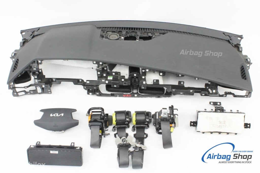 AIRBAG SET – Dashboard zwart met speaker KIA NIRO (2021 – …), Auto-onderdelen, Dashboard en Schakelaars, Gebruikt, Ophalen of Verzenden