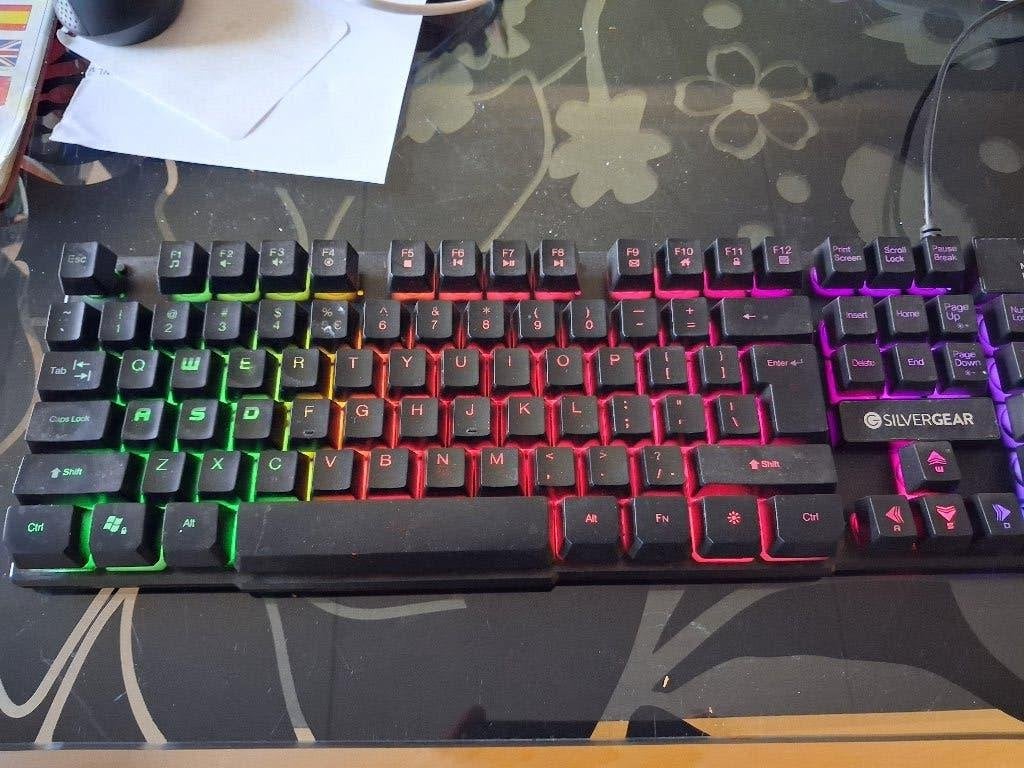 Silvergear gaming toetsenbord, Ophalen, Silvergear.nl, Amsterdam, Gaming toetsenbord