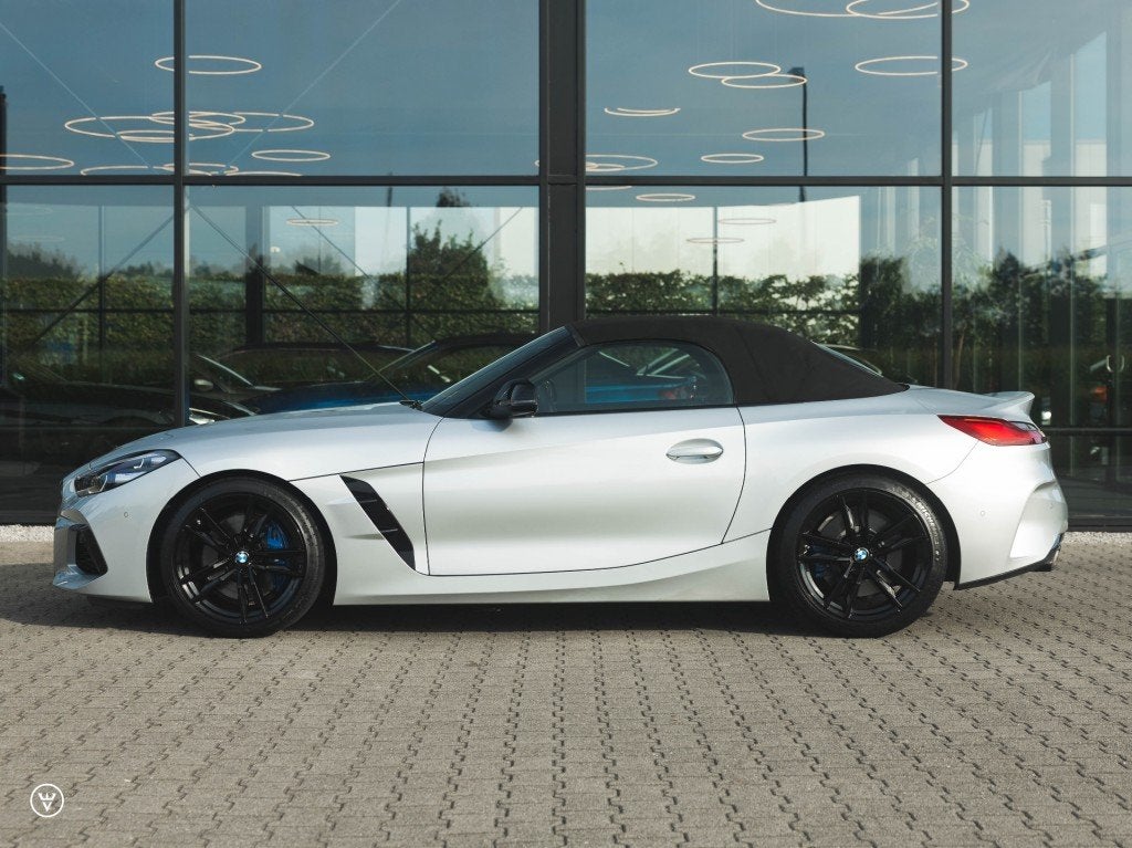 Bmw Z4 Roadster M40i Aut. – 1e eig, Glac.zil, Achterwielaandrijving, Gebruikt, Leder, Bedrijf