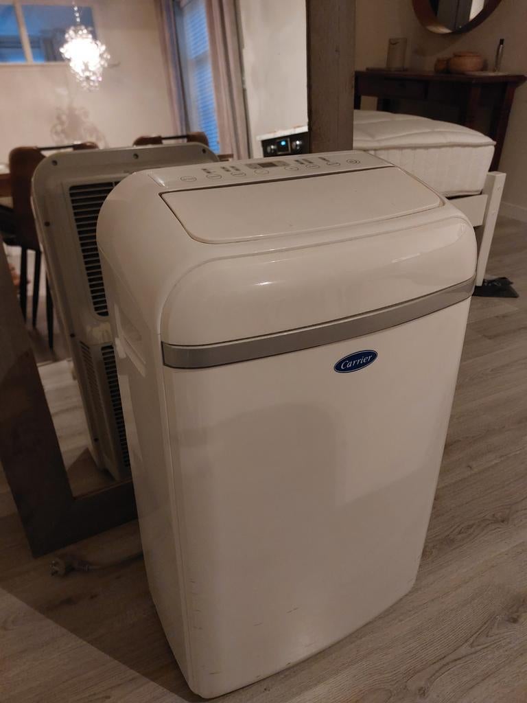 Carrier Mobiele Airco - Krachtige Koeling voor Thuis, Ophalen, Minder dan 60 m³, 3 snelheden of meer, Energieklasse A of zuiniger