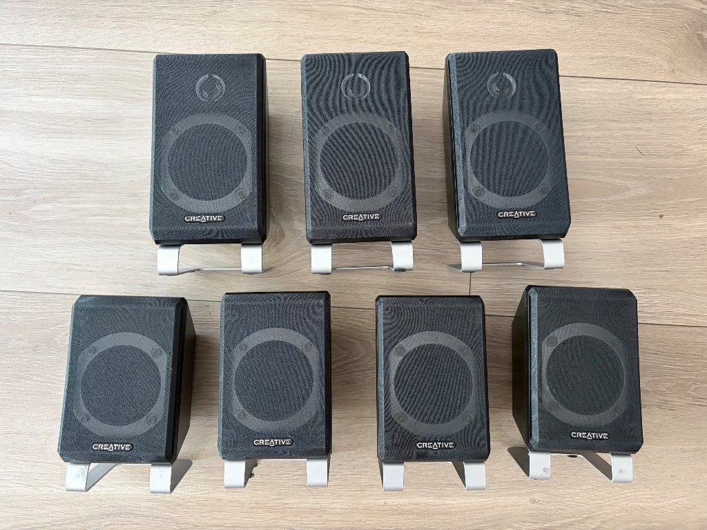 Geluidsboxen set, Audio, Tv en Foto, Luidsprekers, Gebruikt, Inclusief standaarden, Speakerset, Minder dan 60 watt