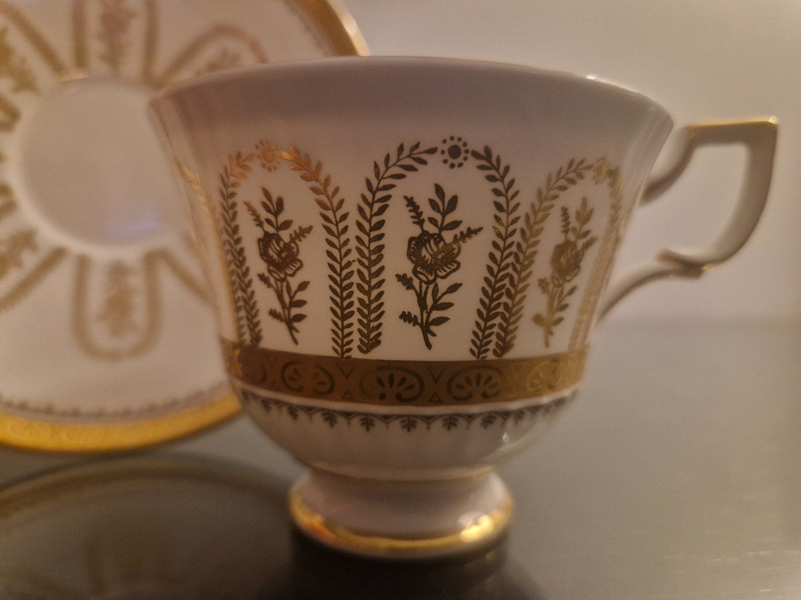 Royal Tuscan 'Empire' kop en Schotel, Antiek en Kunst, Ophalen of Verzenden