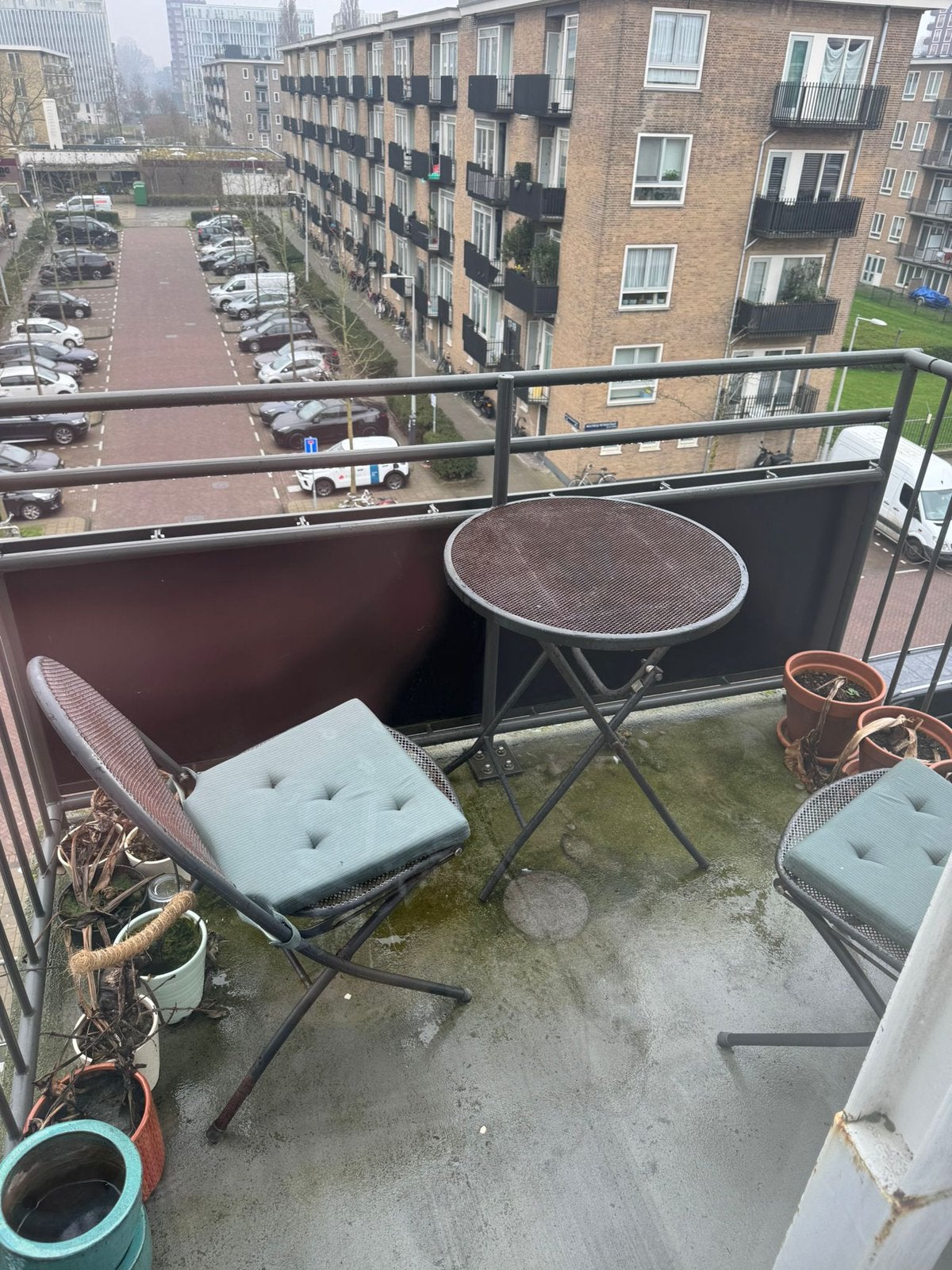 Tafel met twee stoelen, Ophalen, Zo goed als nieuw, 2 zitplaatsen