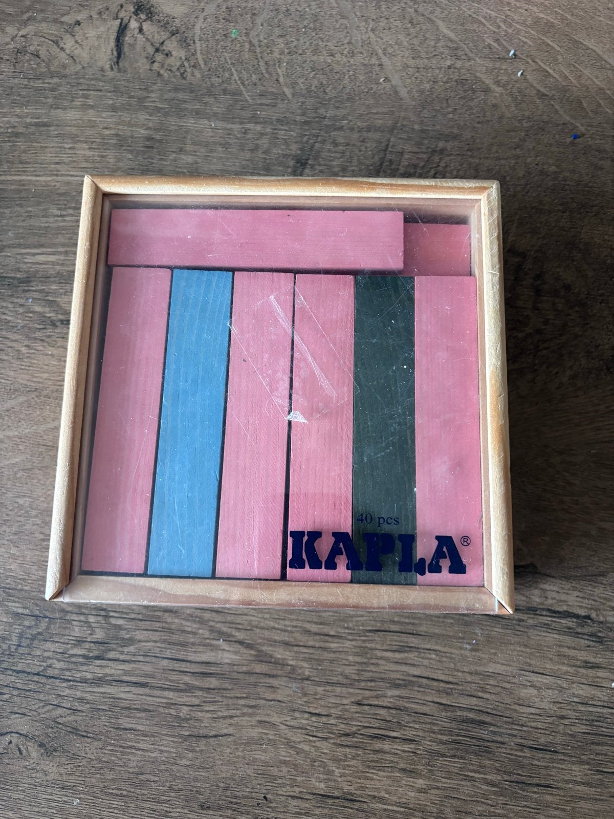 KAPLA 2 bouwblokken sets met boek, Kinderen en Baby's, Speelgoed | Bouwstenen, Ophalen of Verzenden, Gebruikt, Overige merken