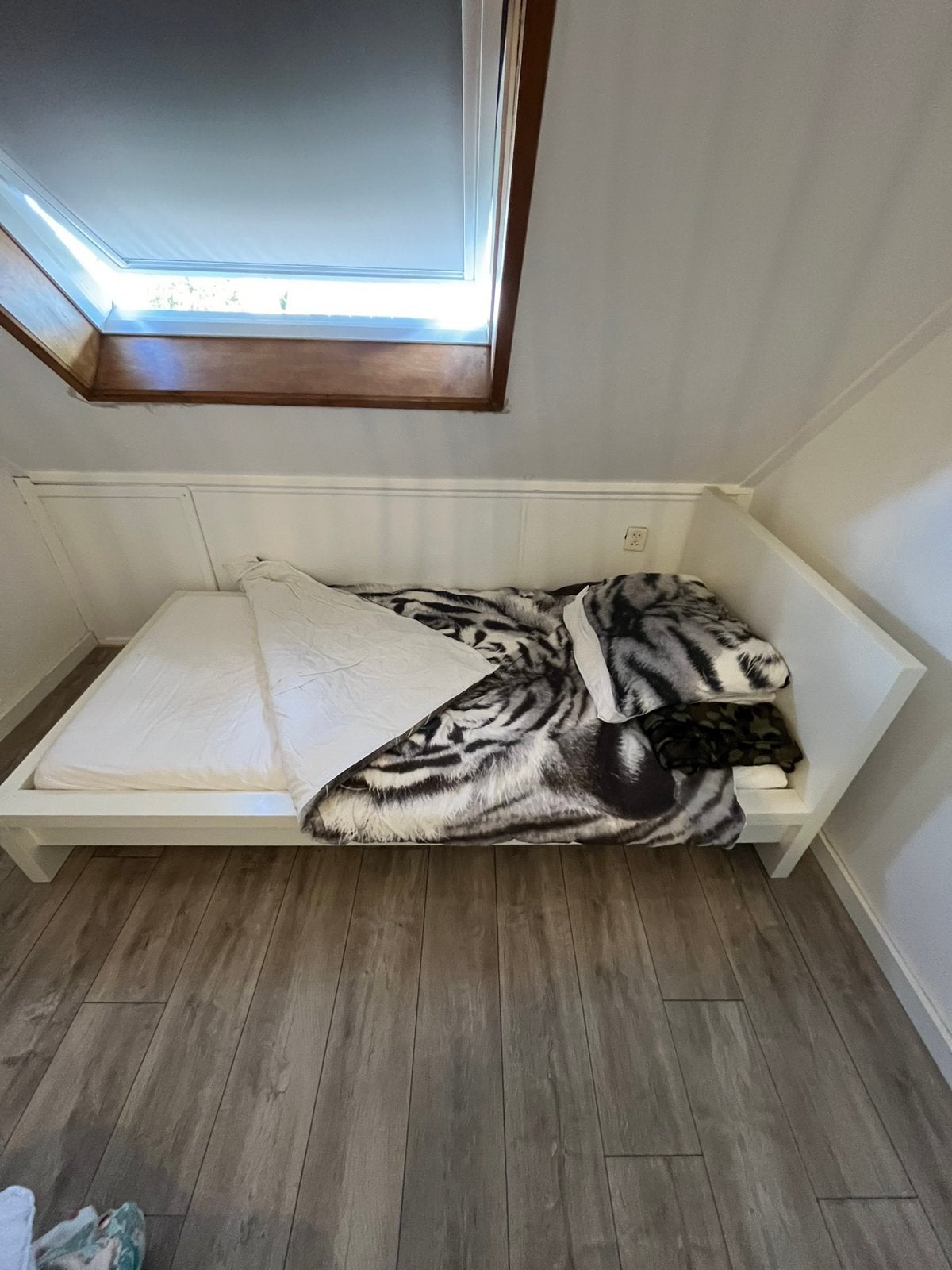 1 persoons bed gratis, Ophalen, Gebruikt, 90 cm, Eenpersoons