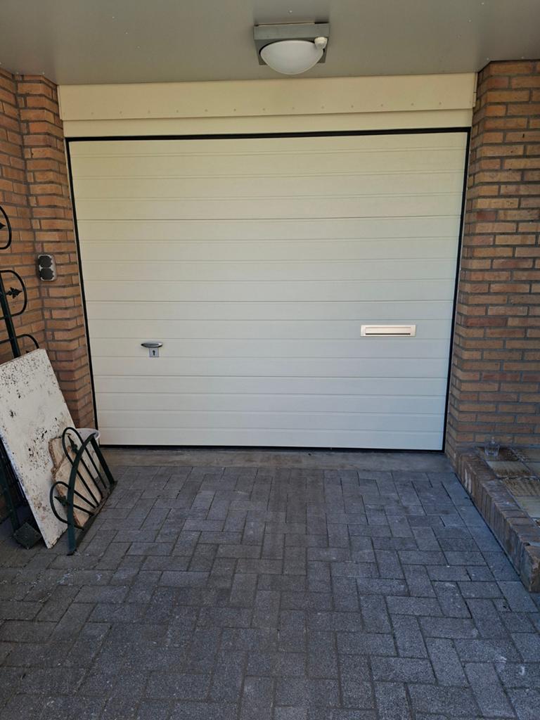 Novoport novoferm elektrische garagedeur, Ophalen, Gebruikt, 120 cm of meer, Garagedeur