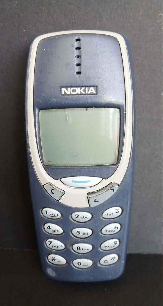 Nokia 3310, Ophalen of Verzenden, Geen camera, Blauw, Klassiek of Candybar