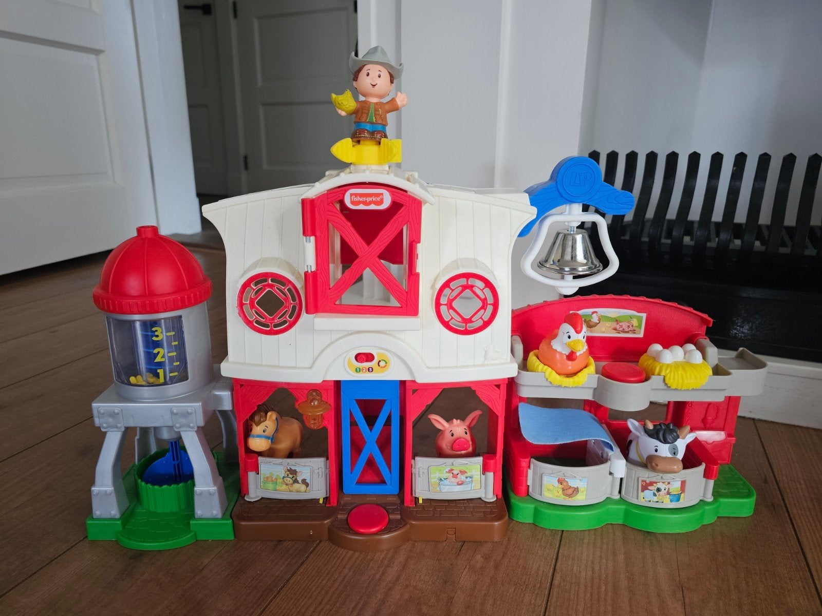 Fisher-Price Little People Boerderij Speelset, Kinderen en Baby's, Ophalen of Verzenden, Zo goed als nieuw, Speelset, Met geluid