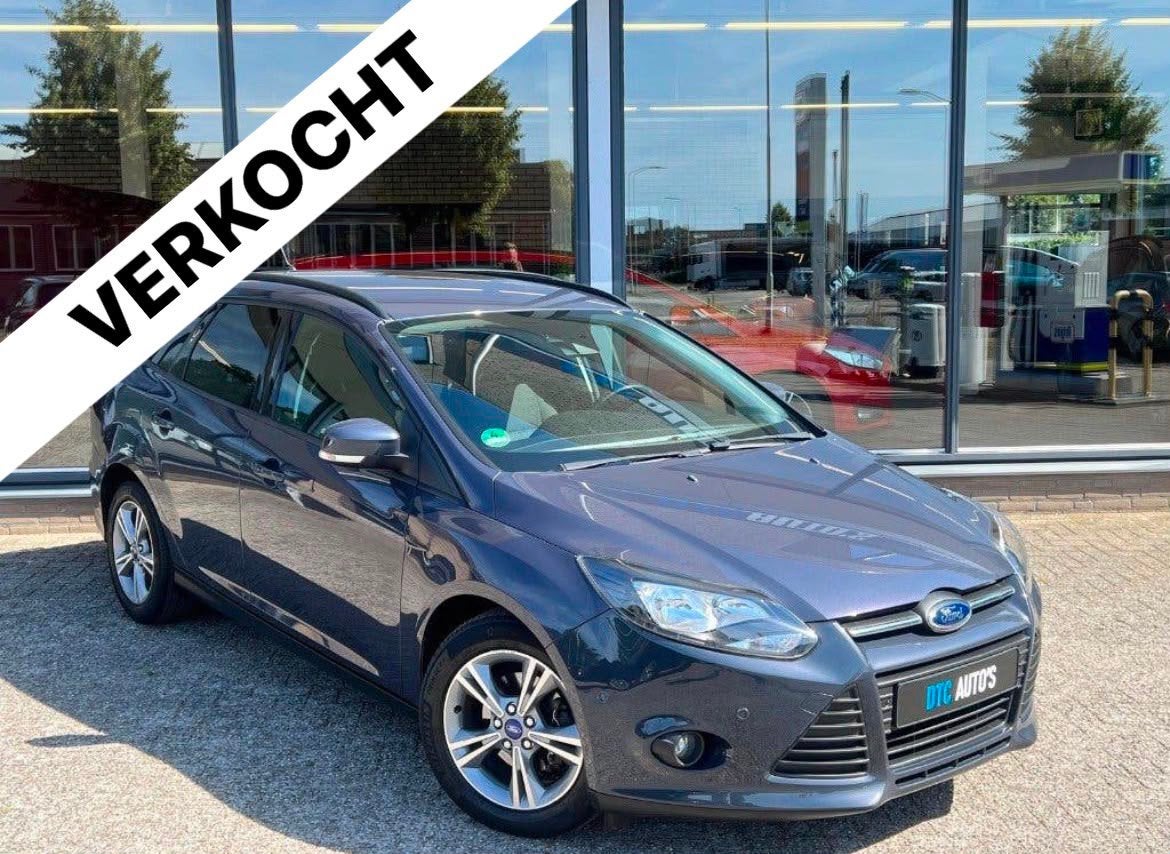 Ford Focus 1.0 EcoBoost Wagon | Titanium |, Zwart, USB, Handgeschakeld, 1216 kg