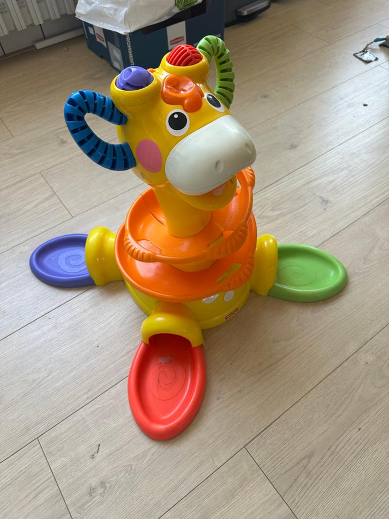 Giraffe Speelgoed Gratis Ophalen, Kinderen en Baby's, Speelgoed | Babyspeelgoed, Ophalen, Gebruikt, Overige typen, Met geluid