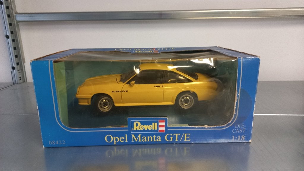schaal model Opel Manta GT/E, Ophalen of Verzenden, Zo goed als nieuw, Auto, Revell