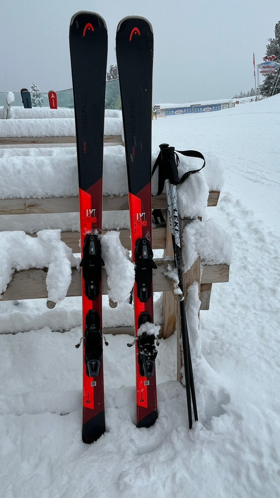 Head Alpine ski incl bindingen, stokken en reistas, Ophalen, 160 tot 180 cm, Gebruikt, Skiën