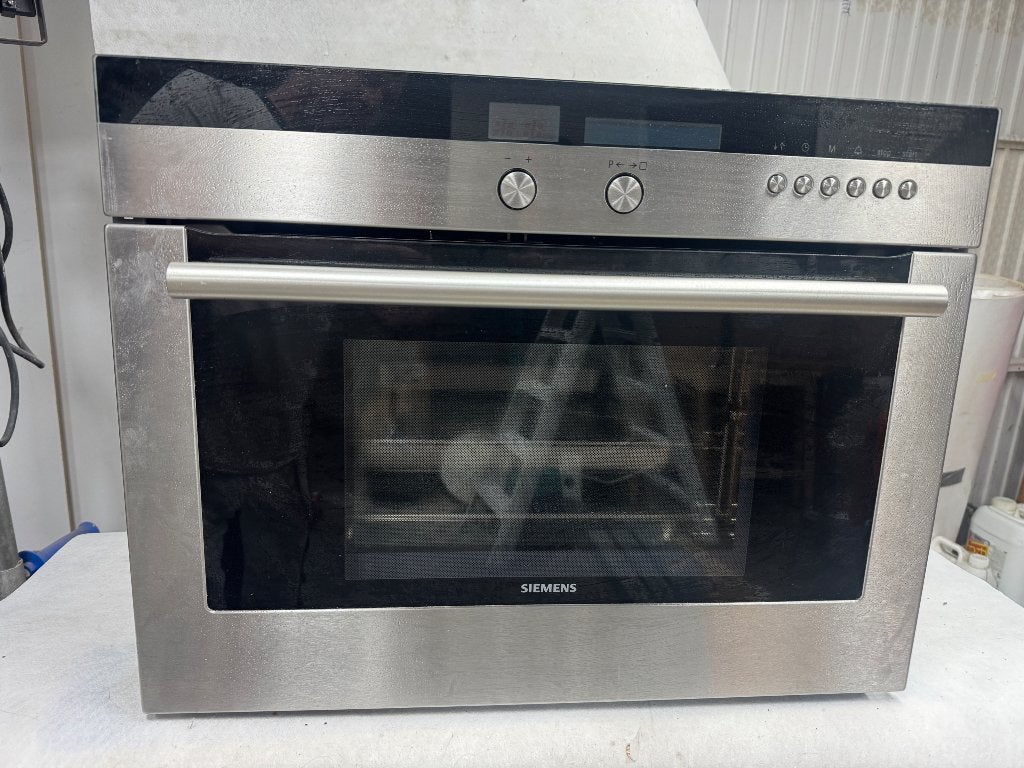 Siemens Inbouw Stoomoven RVS, Witgoed en Apparatuur, Ovens, Ophalen, Gebruikt, Siemens, Stoom