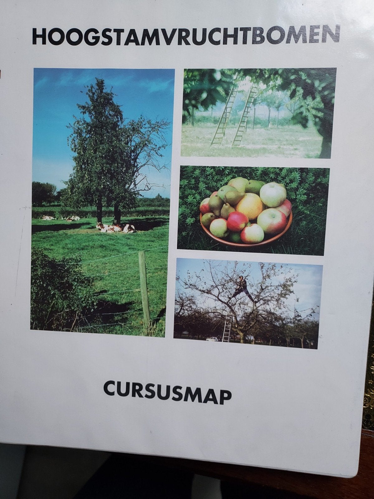 Hoogstamvruchtbomen Cursusmap  € 10.-, Ophalen of Verzenden, Gelezen, Natuur algemeen