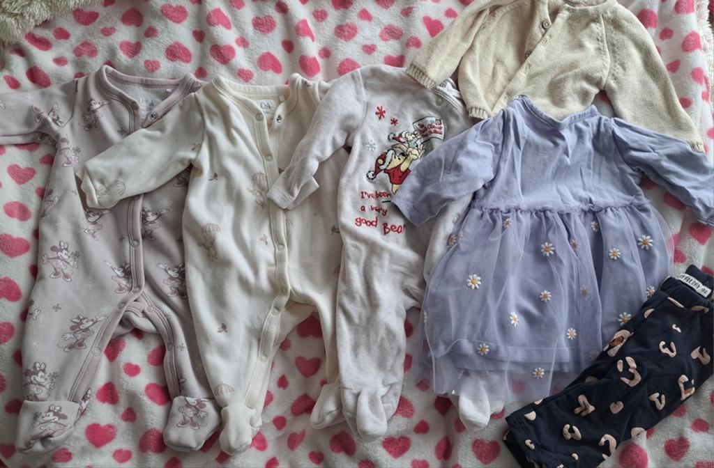 Babykleding maat 56 - Set van diverse kledingstukken, Kinderen en Baby's, Babykleding | Maat 56, Gebruikt, Jongetje of Meisje