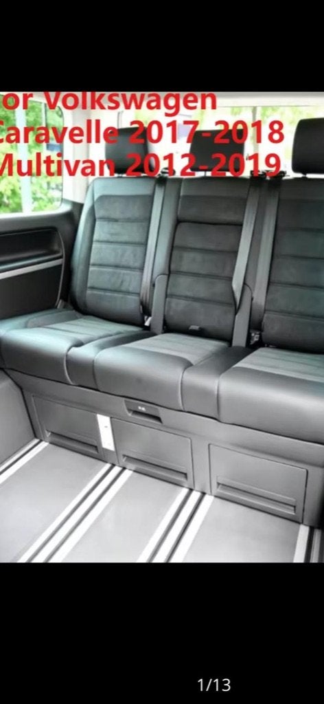 Volkswagen T6 luxe leder suede driesits bank, Ophalen