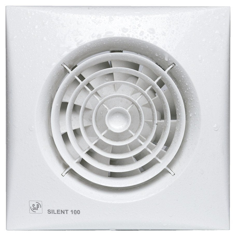 Silent 100 CZ 12V Ventilator wit, Verzenden, Nieuw