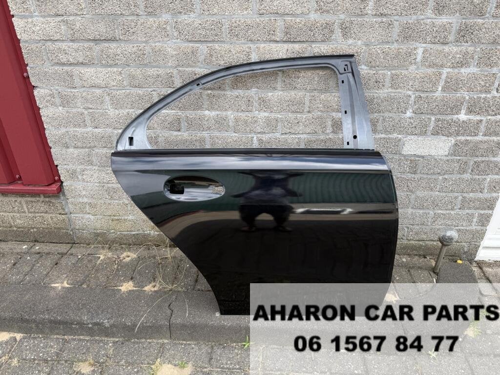 W177 Achterportier Rechts Zwart A1777321200 Deur Portier A k, Gebruikt, Deur, Achter, Ophalen of Verzenden