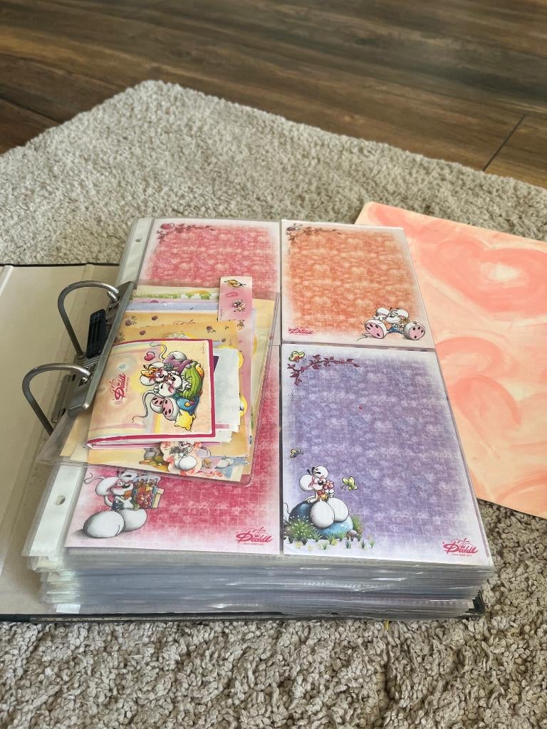 Grote Diddle verzameling, Verzamelen, Diddl, Gebruikt, Papier, Kaart of Schrift, Diddl, Ophalen of Verzenden