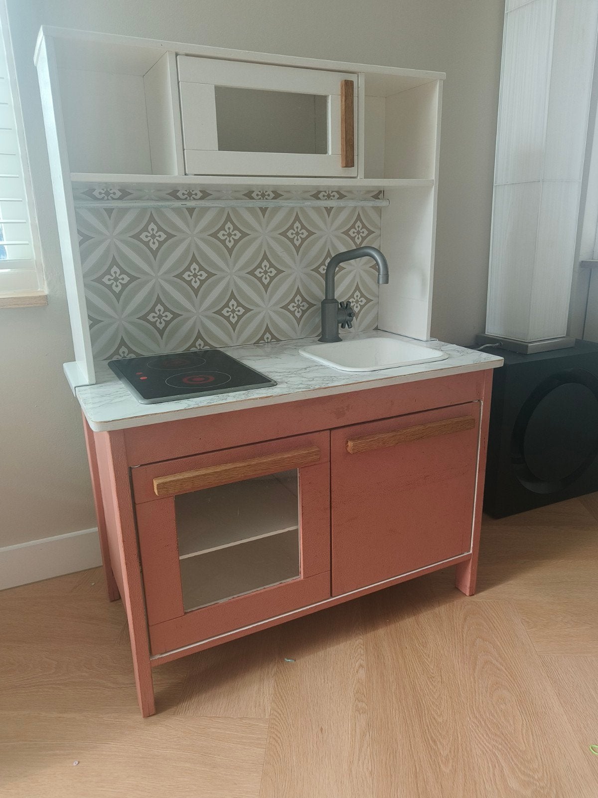 Ikea gepimpt houten speelkeuken DUKTIG, Ophalen, Gebruikt, Hout, Speelkeuken