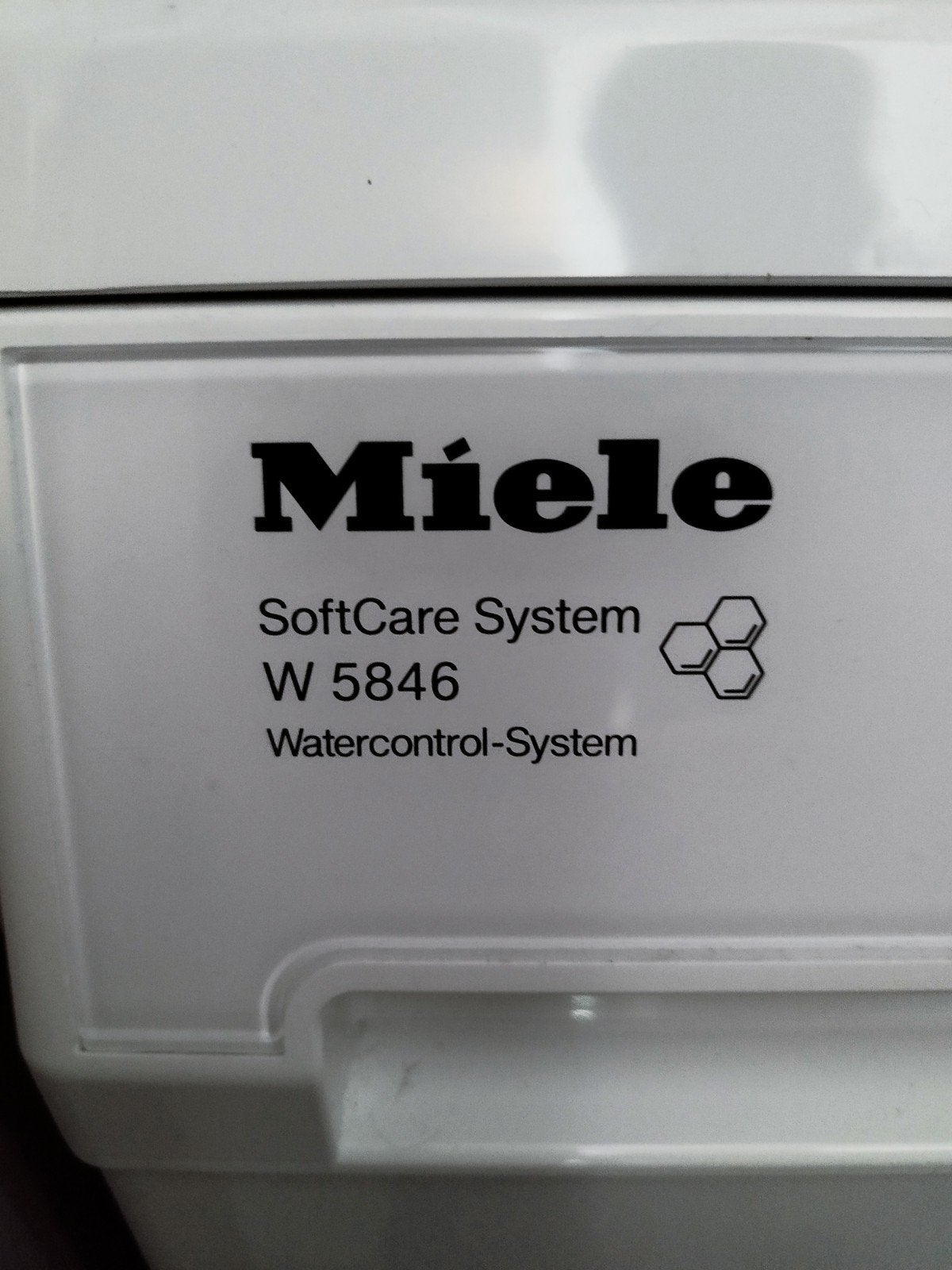 Miele W5846 wasmachine (defect) voor onderdelen, Ophalen of Verzenden, Niet werkend, Voorlader