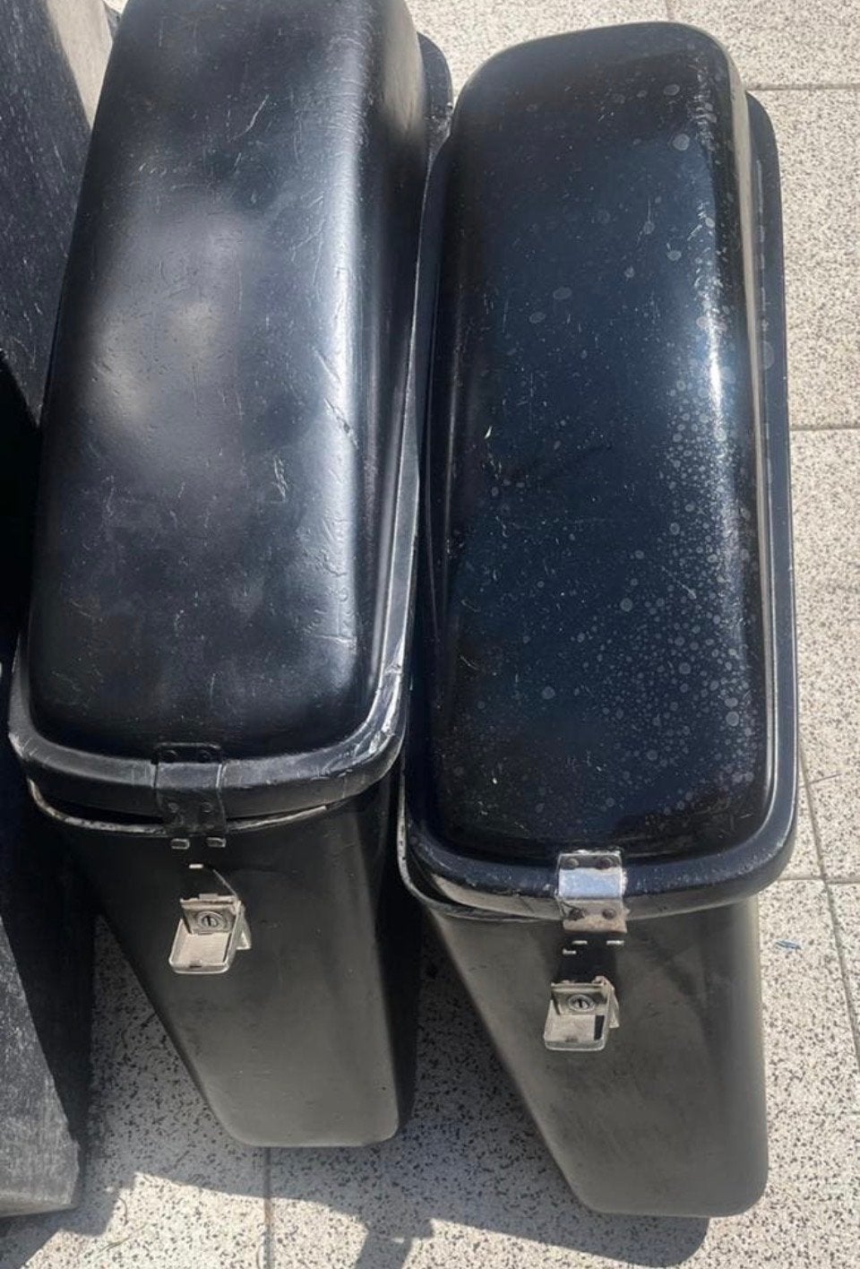 Harley Davidson Panhead Early Shovelhead Koffers, Ophalen of Verzenden, Gebruikt