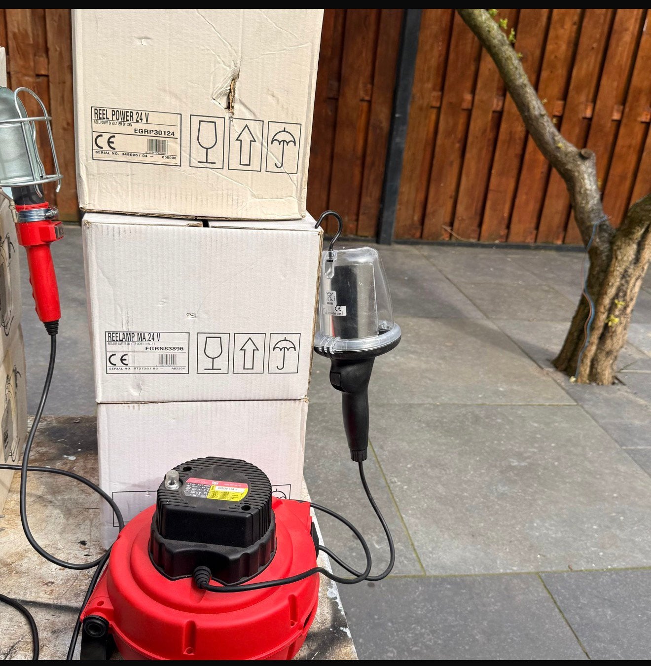 Nieuw Eagle EGRP30124 kabelhaspel verlichting 12 en 24 volt, Ophalen, Nieuw
